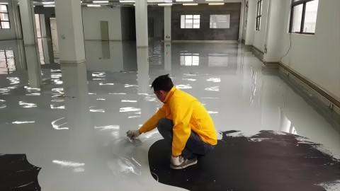 海盐防腐防静电地坪,防腐防静电自流平地坪